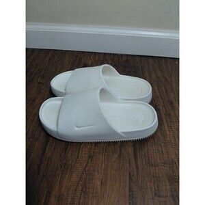 Nike Calm Slide Uniisex Sandals  Women Size 6  Men Size 5 White